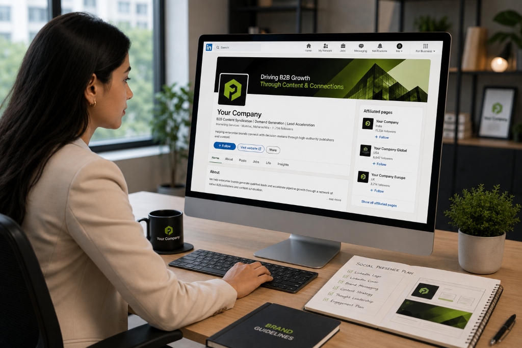 Company LinkedIn & Social Presence